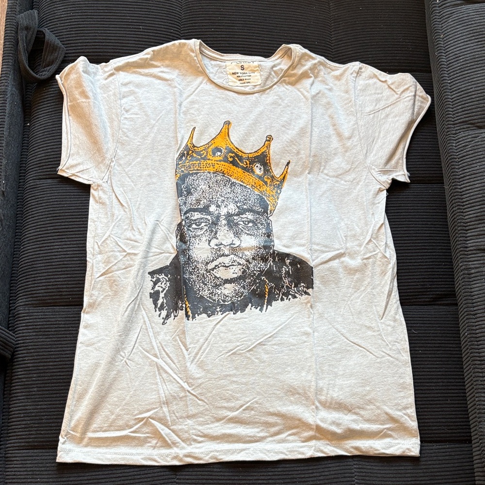Biggie Smalls Bedstuy Brooklyn Vintage Iconic Graphic White T-Shirt
